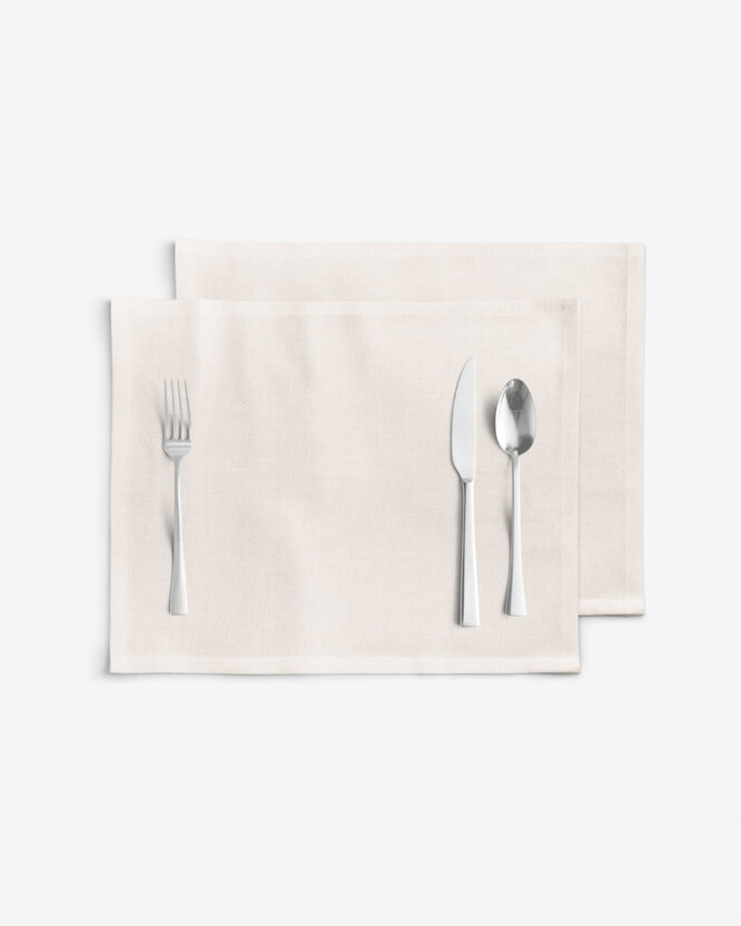 Tischset Peru - creme - 2 Stück