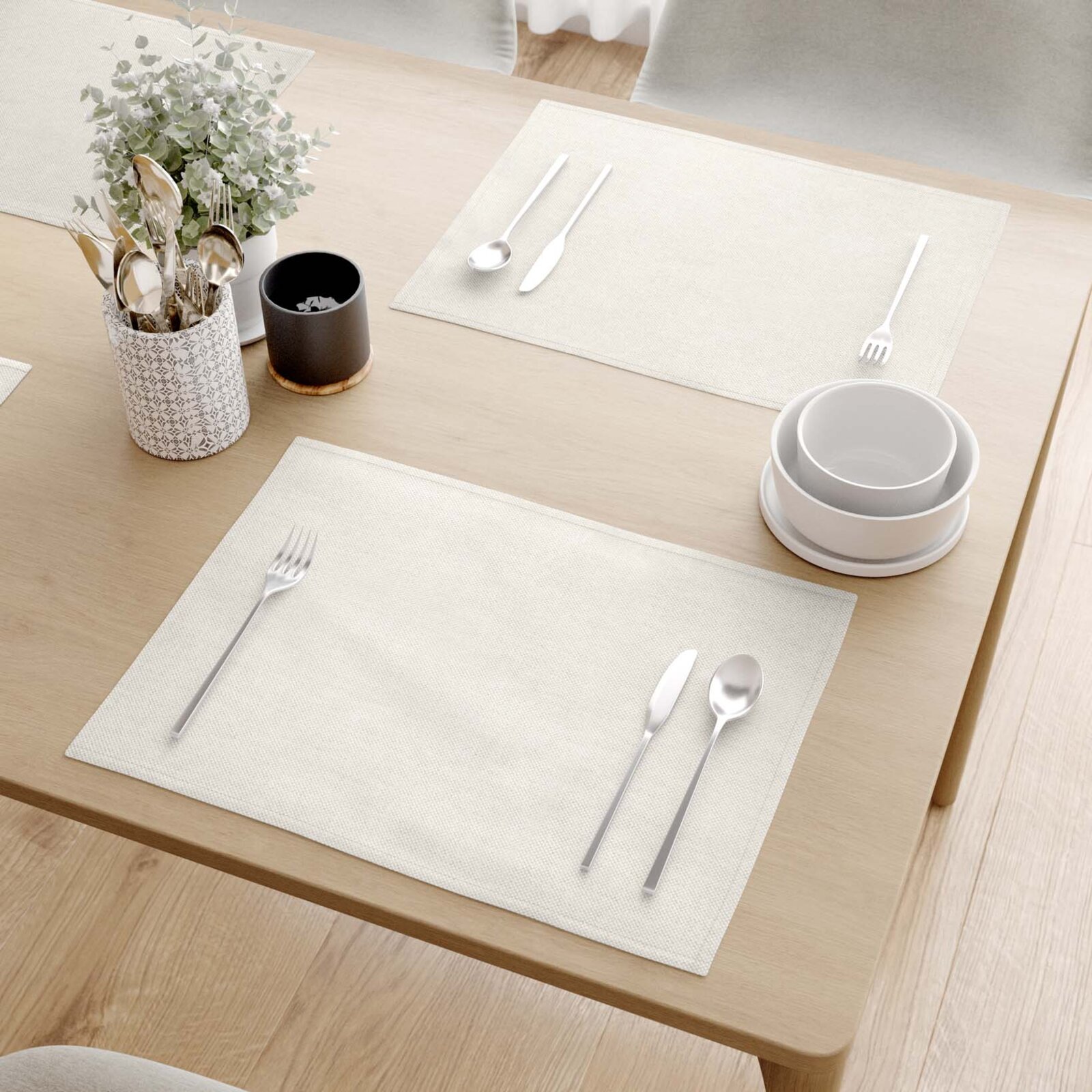 Tischset Malaga - creme - Set 2 Stücke
