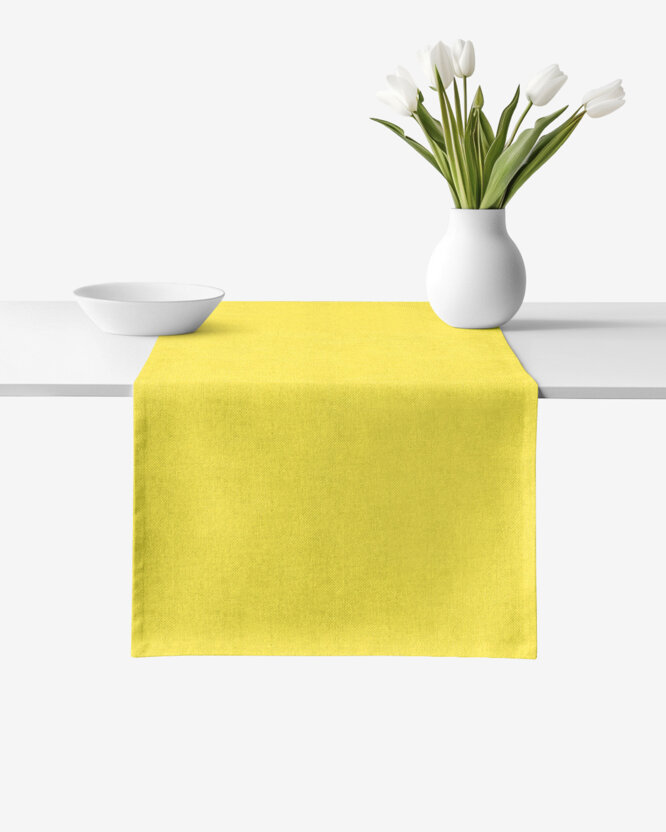 Tischläufer Malaga - limettengrün