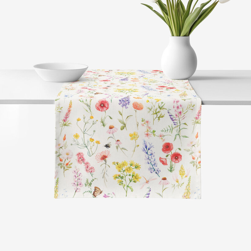 Tischläufer Valencia - Blühende Wiese