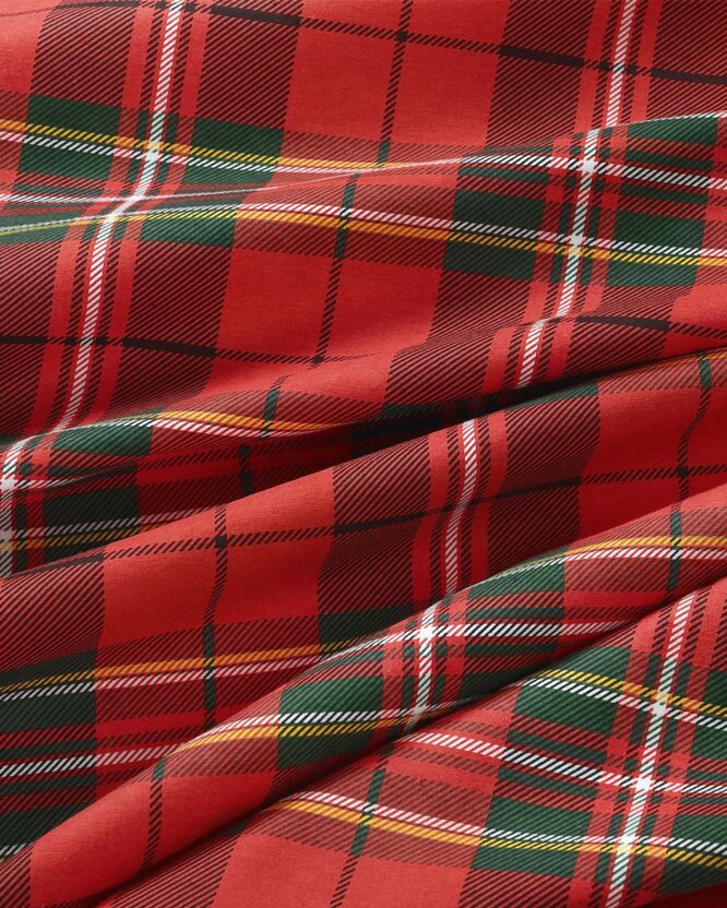 Flanellstoff - rotes Karo