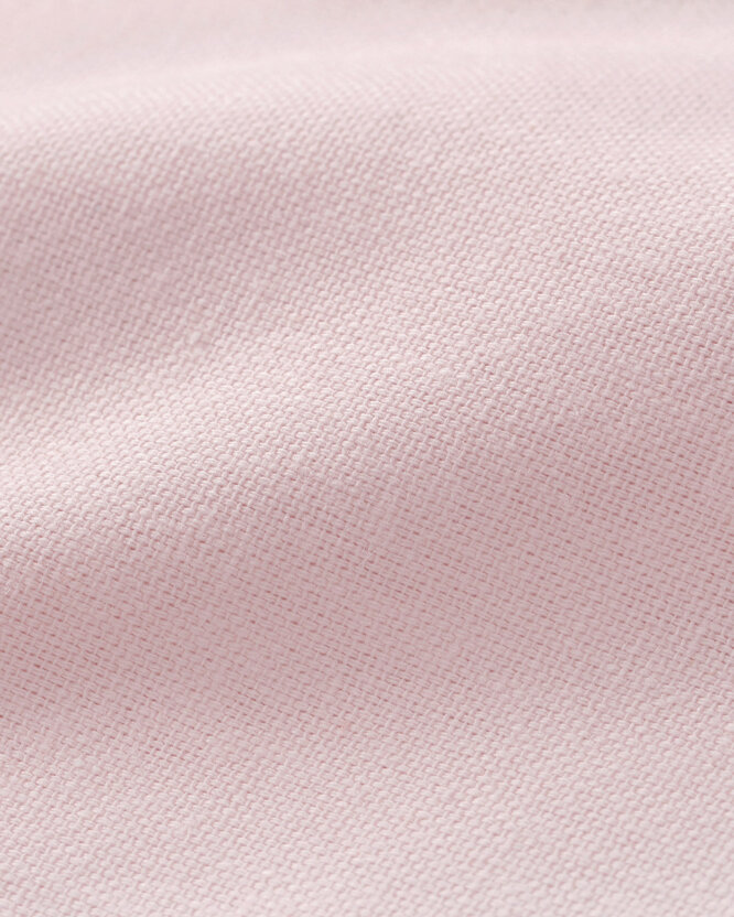 Natürlicher Leinenmischstoff - puderrosa