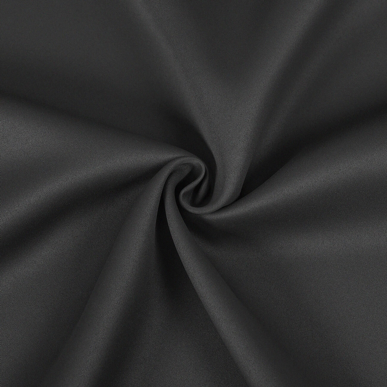 Verdunkelungsstoff Blackout mit Satin-Glanz - dunkelgrau