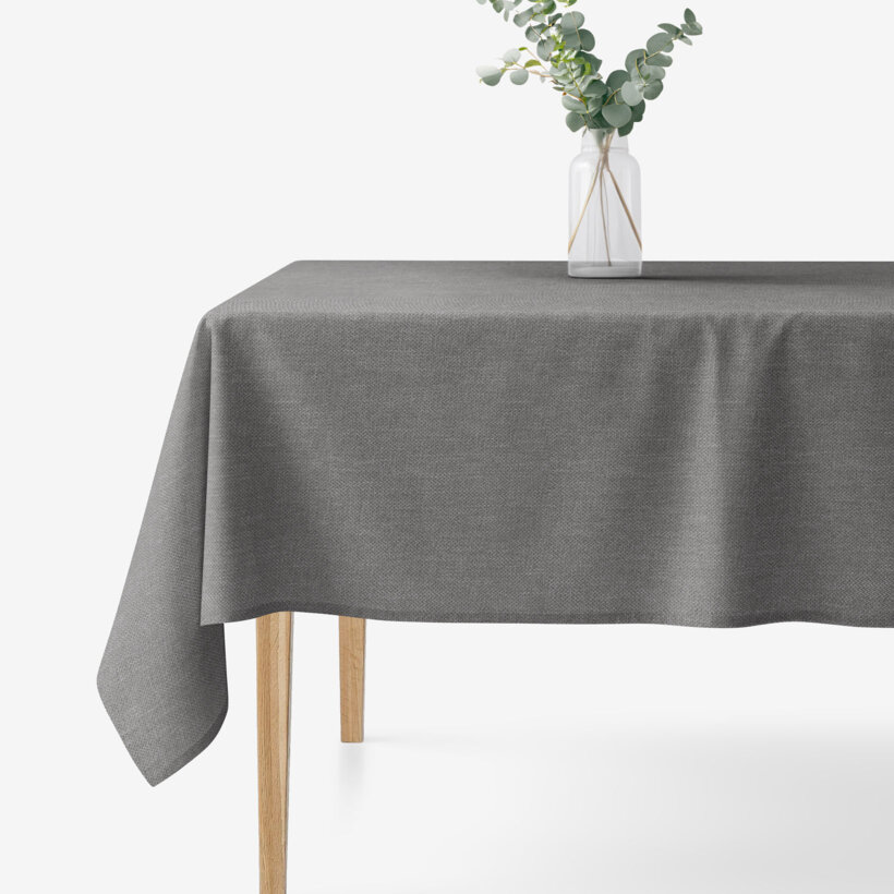 Eckige Tischdecke Peru - grau