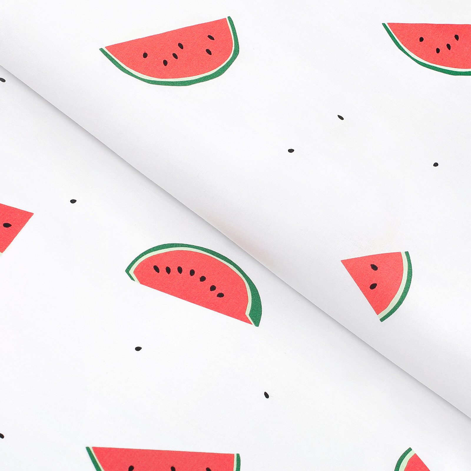 Baumwollstoff - Melone