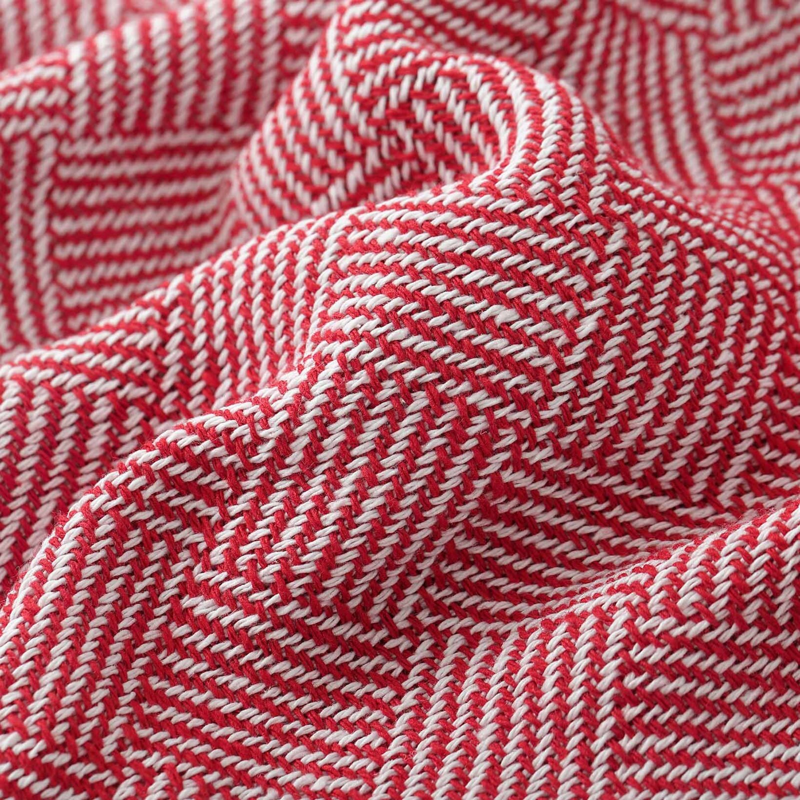 Plaid Mosaik - rote
