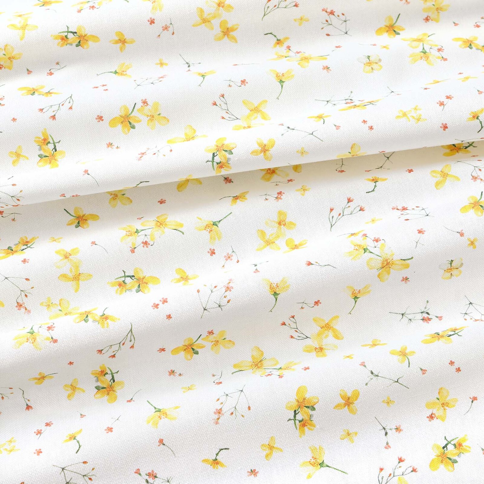 Eckige Tischdecke Valencia - Blüten der Narzissen