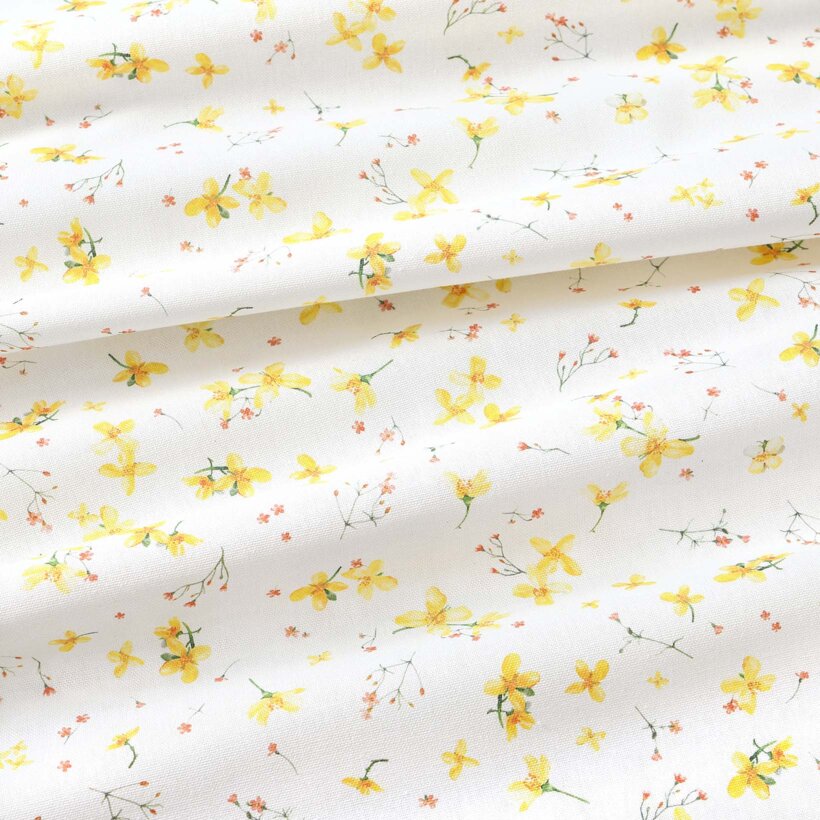 Eckige Tischdecke Valencia - Blüten der Narzissen