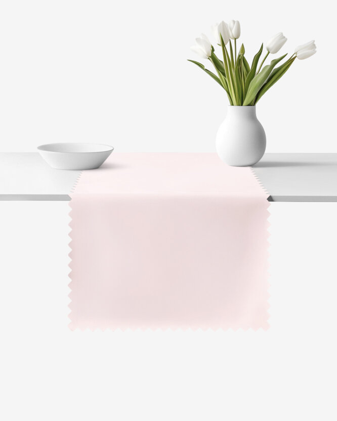 Teflon- Tischläufer - rosa