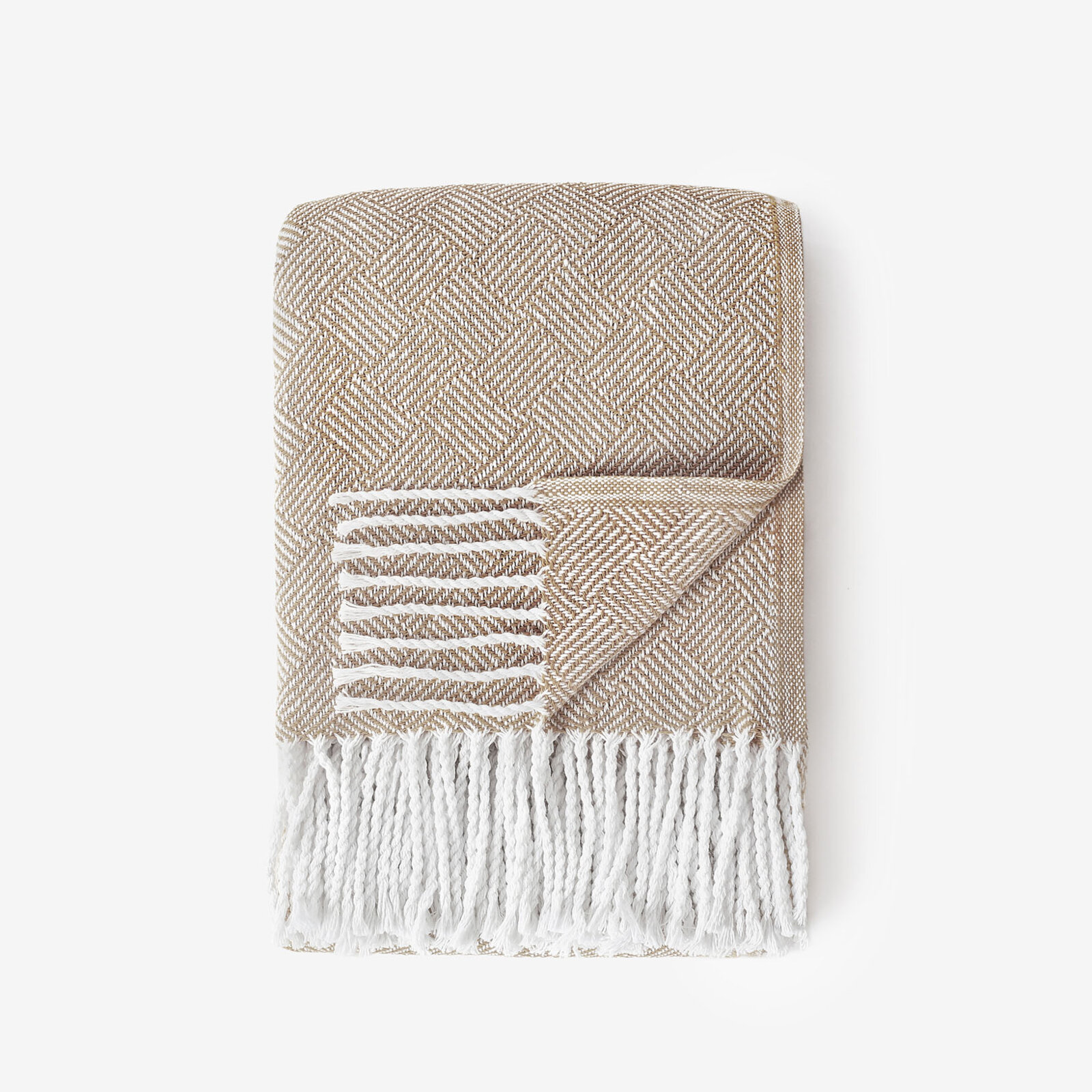 Plaid Mosaik - beige