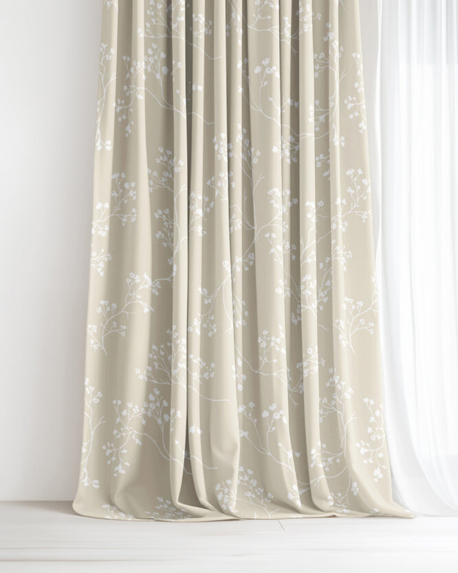 Dekorativer Vorhang – Kletterpflanzen