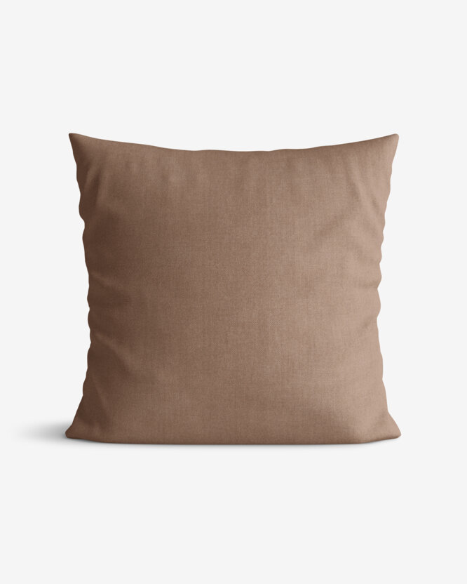 Dekorativer Kissenbezug Marbella - mokka
