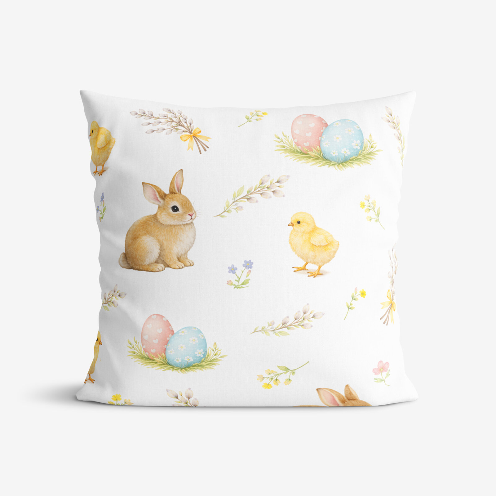 Ostern Dekorativer Kissenbezug - Frohe Ostern