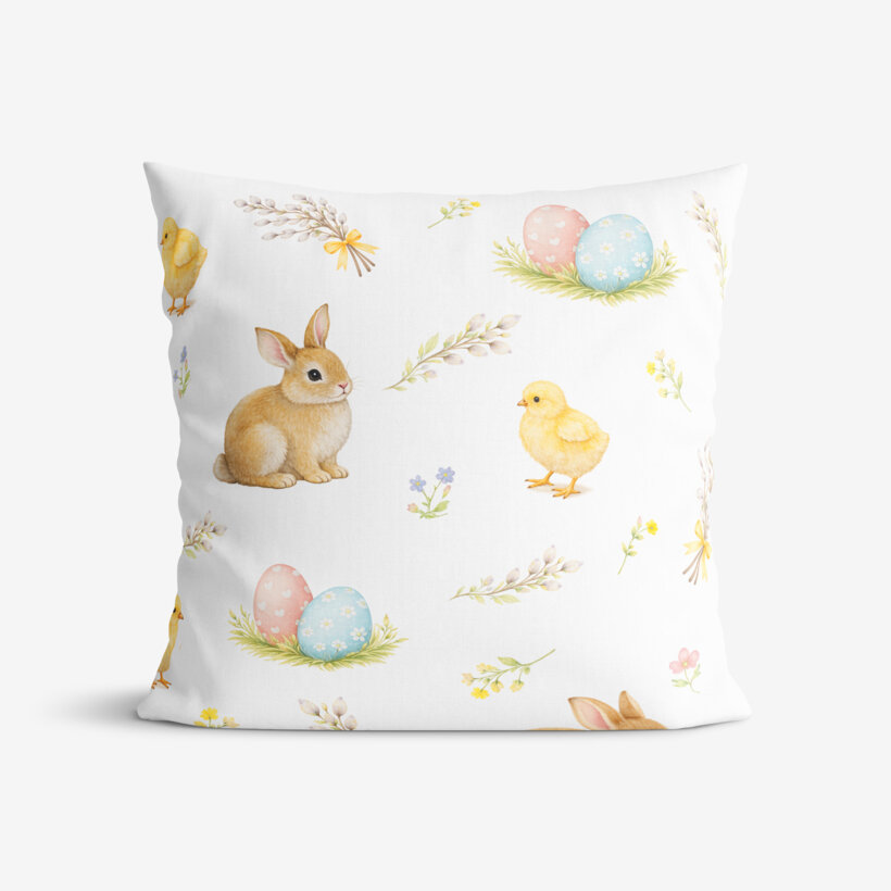 Ostern Dekorativer Kissenbezug - Frohe Ostern