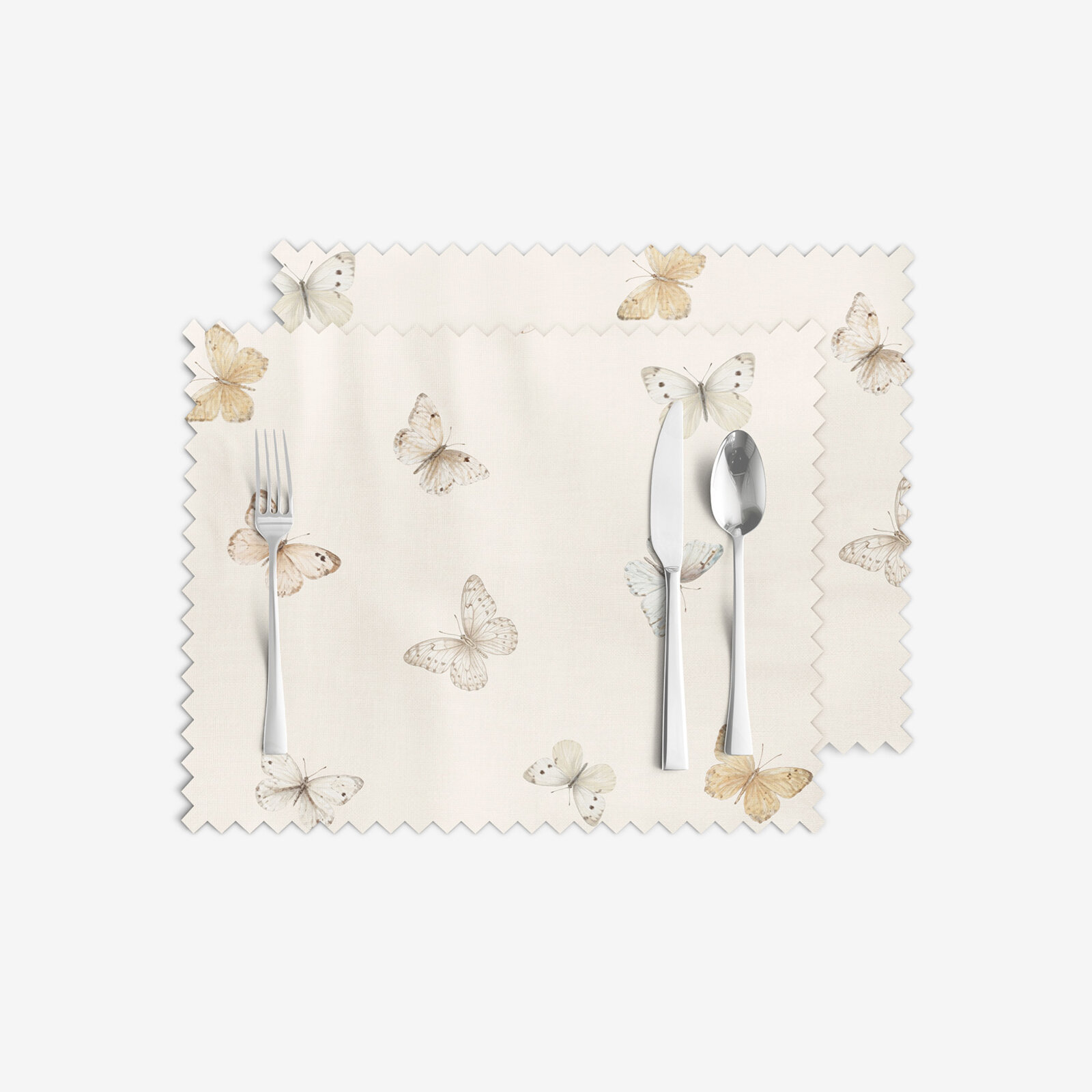 Teflon-Tischset - Schmetterlinge - 2 Stück