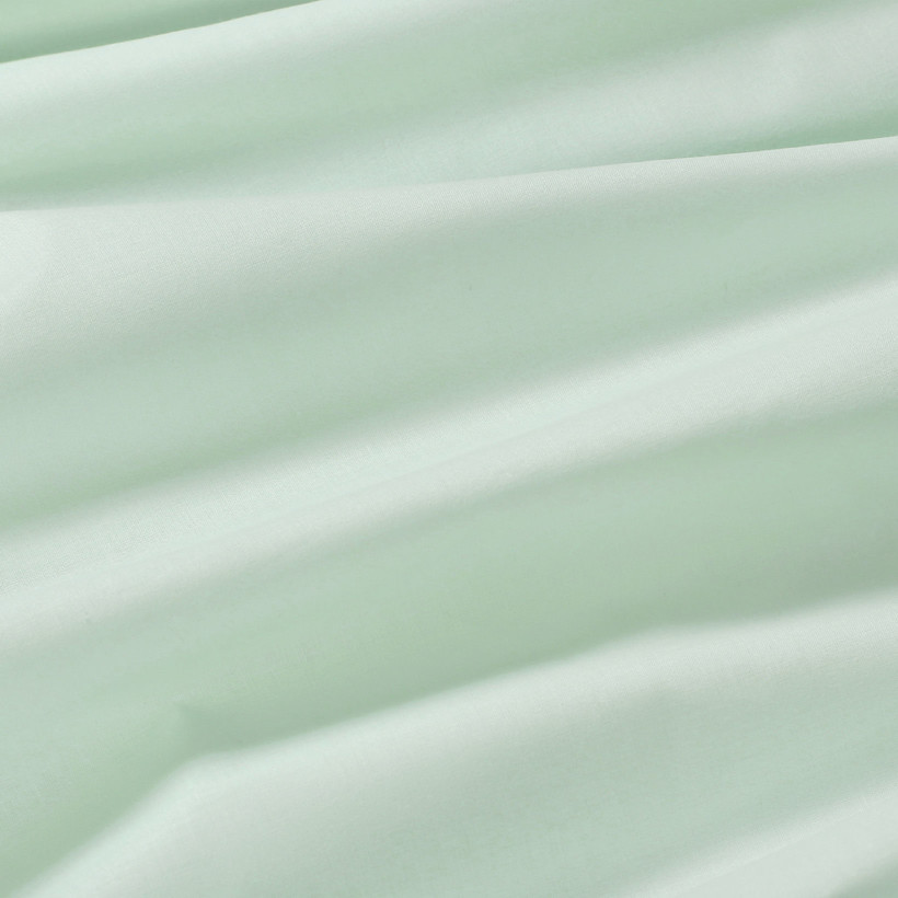 Eckige Tischdecke 100% Baumwolle - hellmint