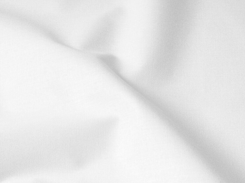 Bettwäsche für Babybetten aus Baumwolle - weiß