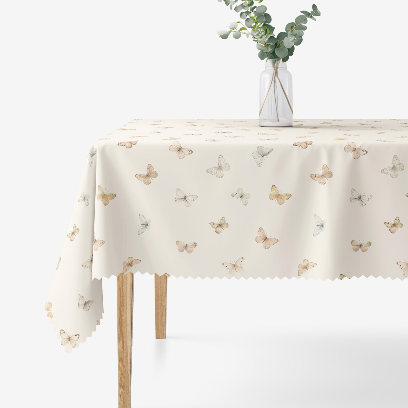 Eckige Teflon-Tischdecke - Schmetterlinge
