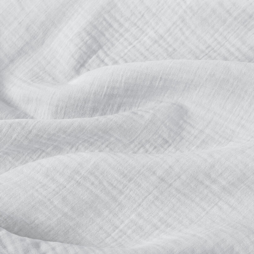 Musselinstoff – hellgrau