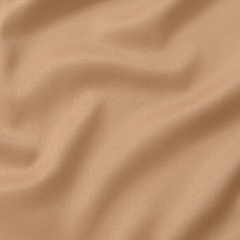 Verdunkelungsstoff Blackout mit Satin-Glanz - goldbeige