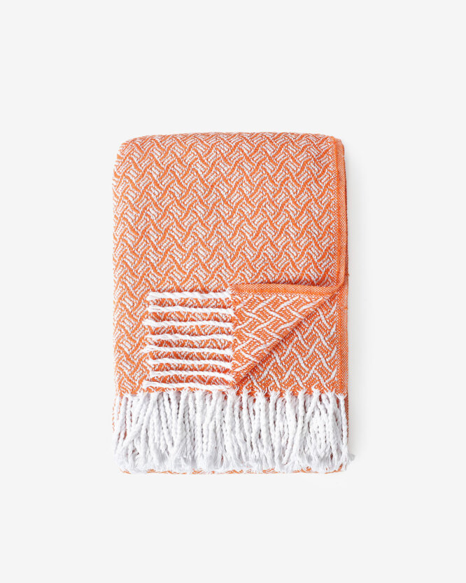 Plaid Orient - orange