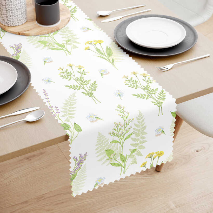 Teflon-Tischläufer - Waldblumen