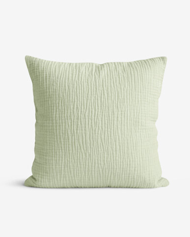 Musselin-Kissenbezug – hellsalbei