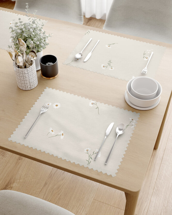 Teflon-Tischset - Gänseblümchen - 2 Stück