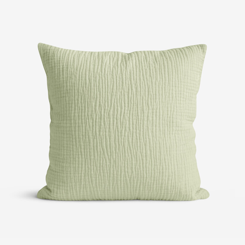 Musselin-Kissenbezug – hellsalbei