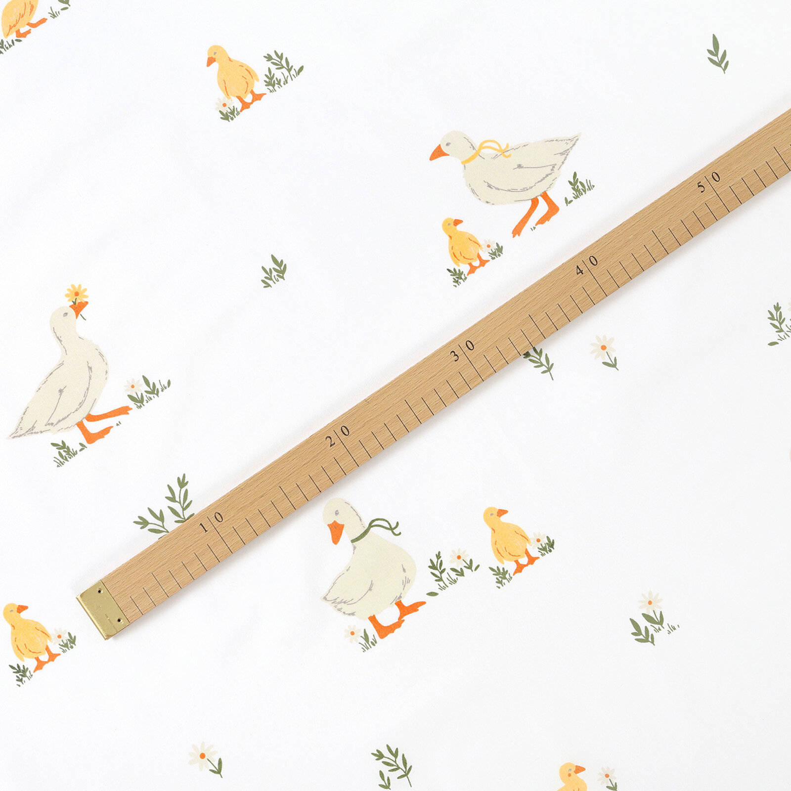 Ostern Baumwollstoff - Enten