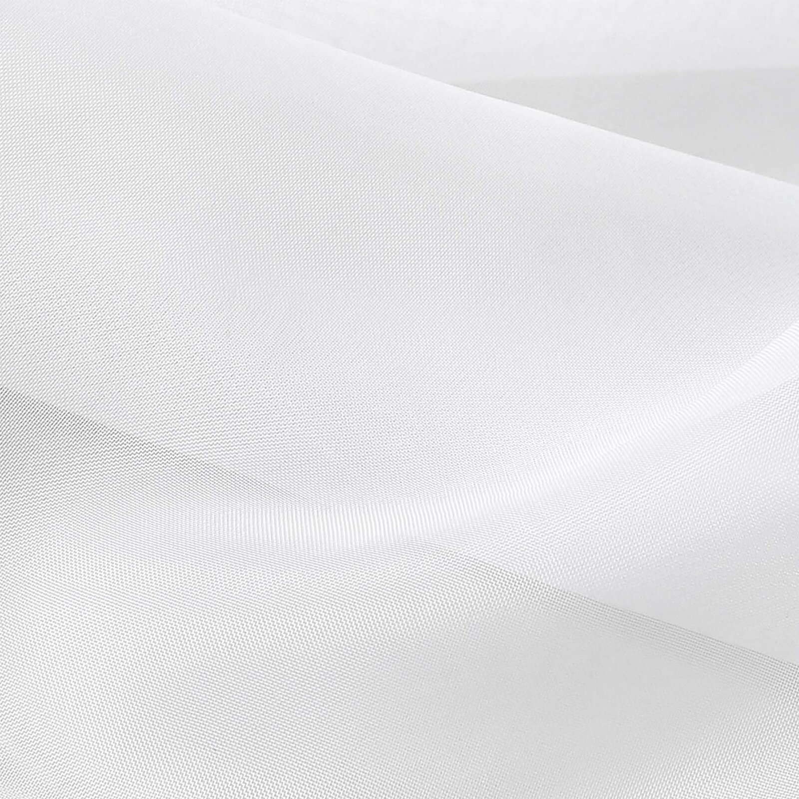 Glatter  Voile - weiß 2003