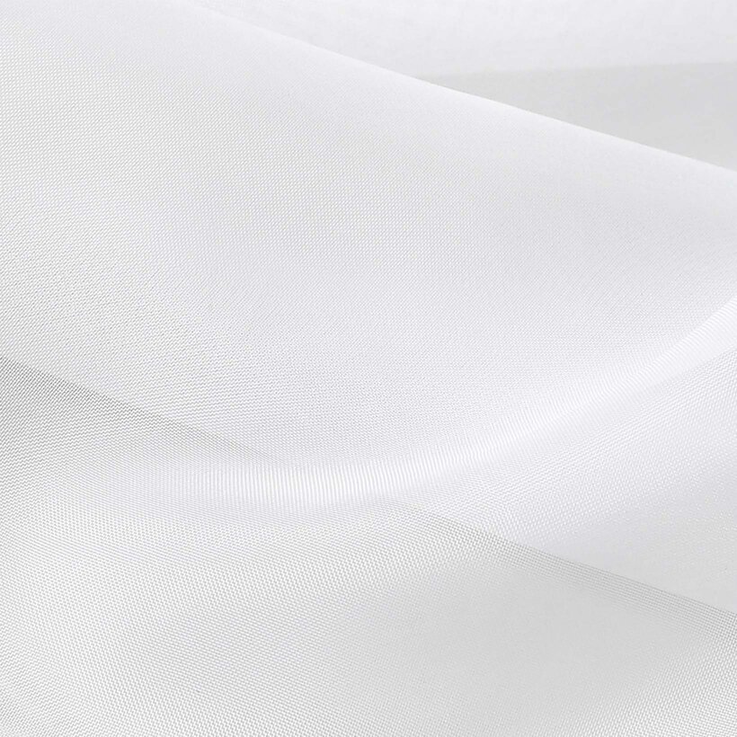 Glatter  Voile - weiß 2003