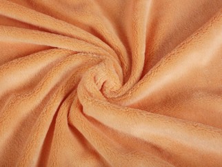 Mikrovlákno MERUŇKOVÉ - oboustranné - metráž š. 160 cm