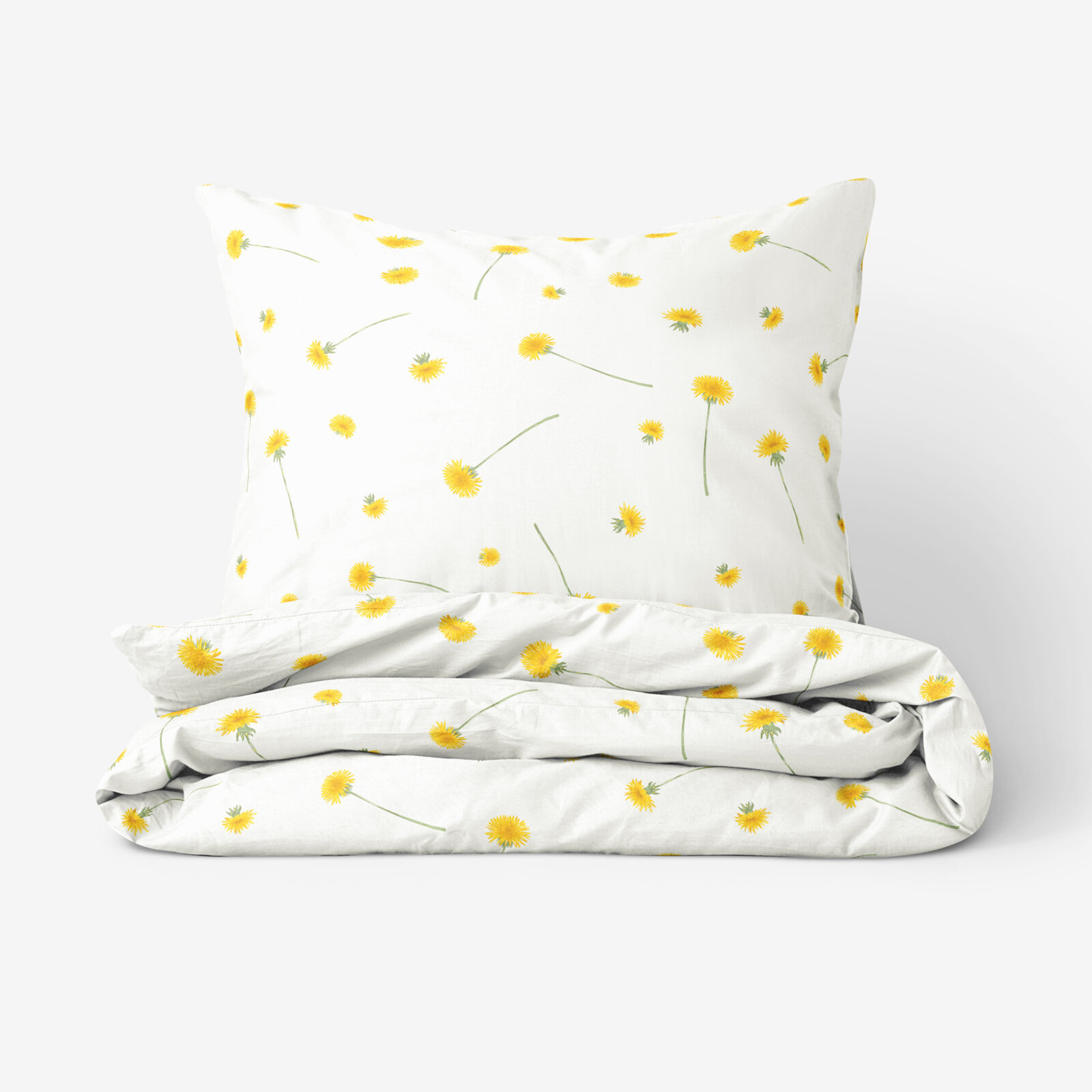 Bettwäsche aus Baumwolle - Löwenzahn