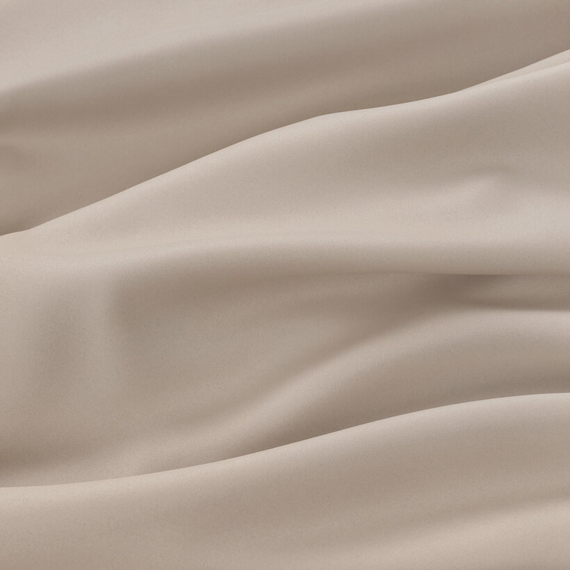 Verdunkelungsstoff Blackout mit Satin-Glanz - natur