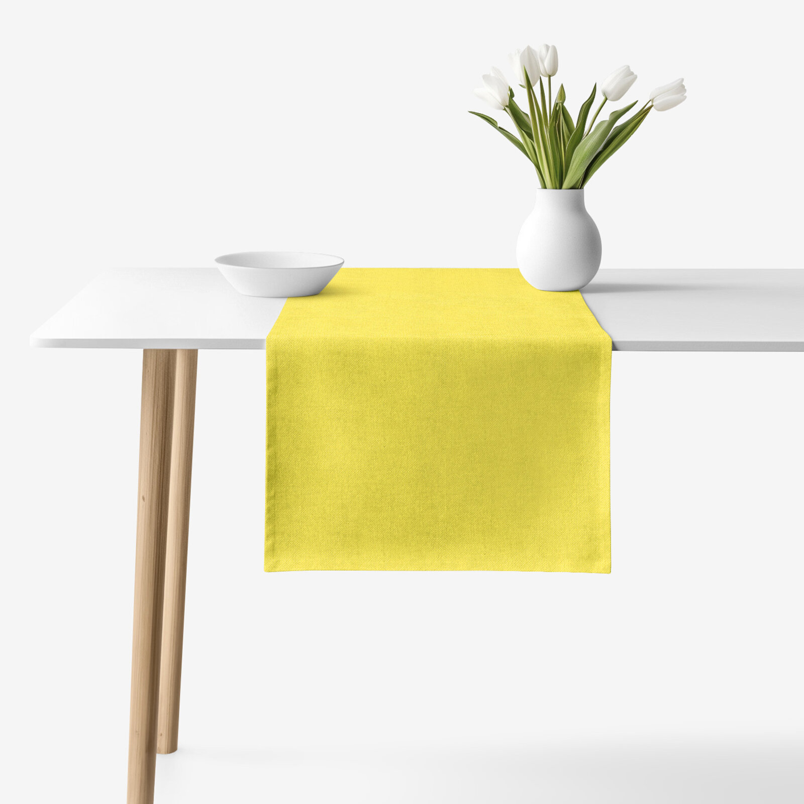 Tischläufer Malaga - limettengrün