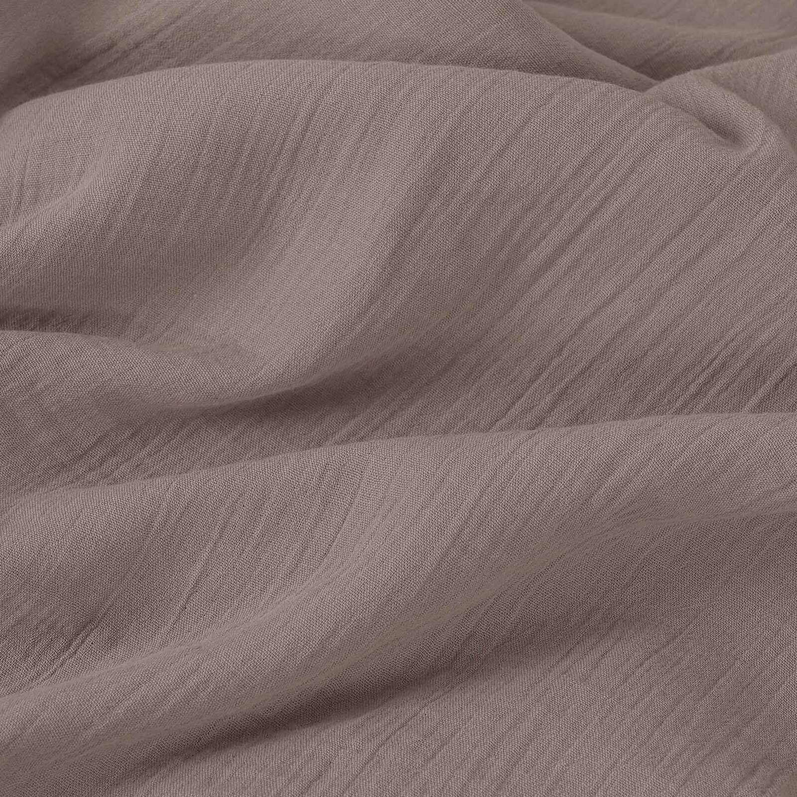 Musselinstoff – kaffeebraun