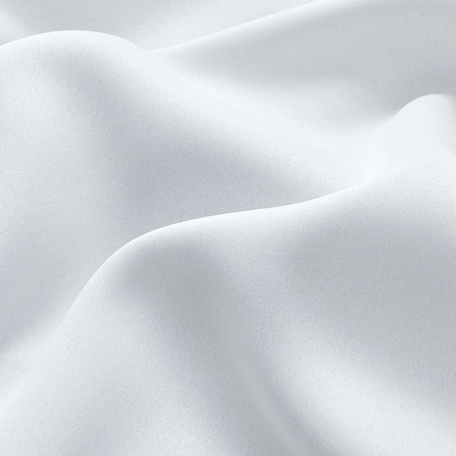 Blackout Verdunkelungsvorhang mit Satin-Glanz - silber