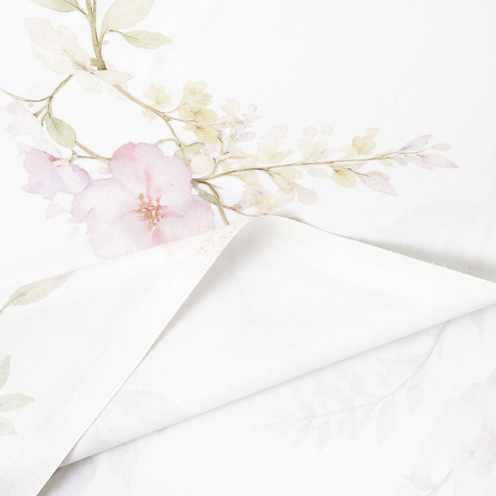 Mako-Satin - Romantische Wiese