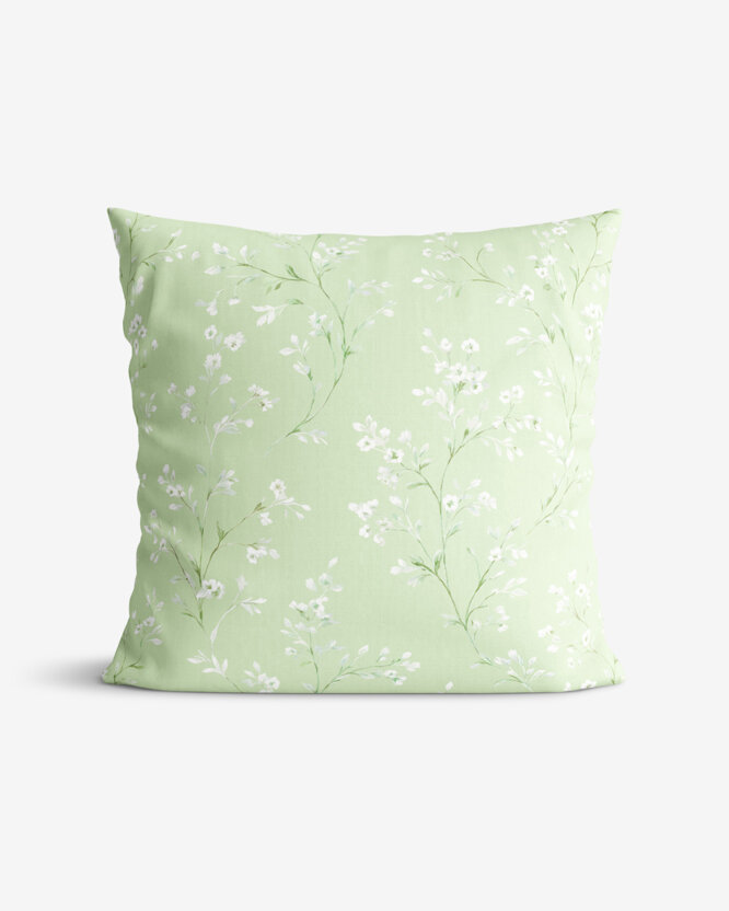 Dekorativer Kissenbezug - Jasminblüten