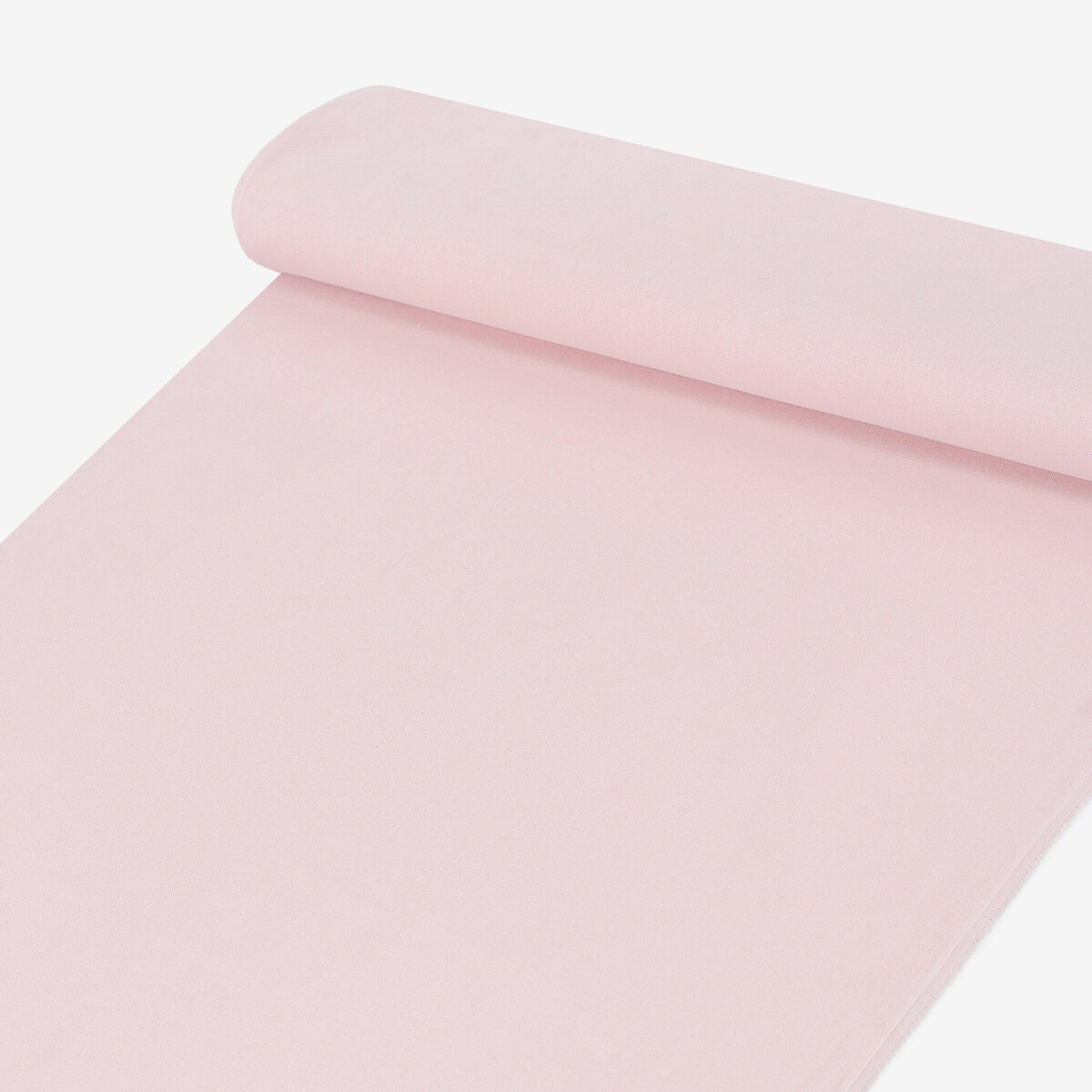 Natürlicher Leinenmischstoff - puderrosa