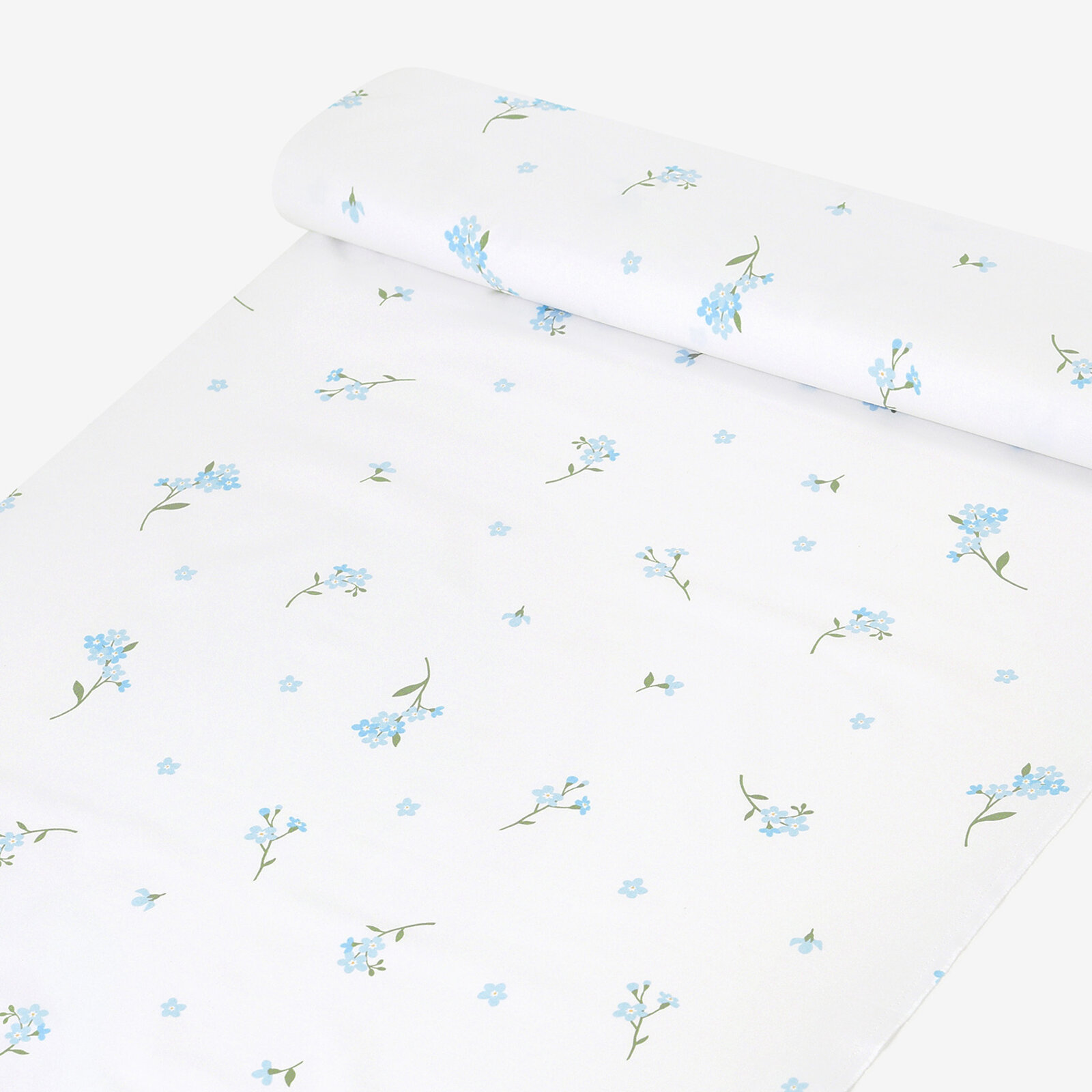 Baumwollstoff - Vergissmeinnicht